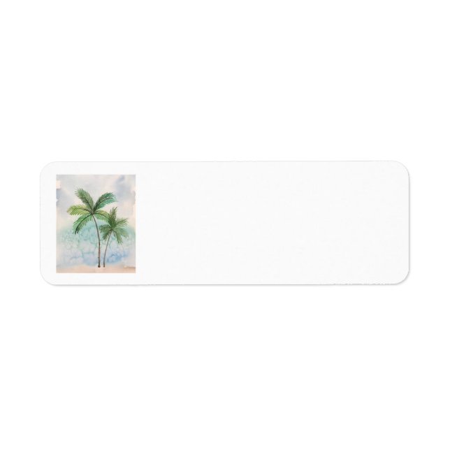 Tranquillity Palm Tree Labels (Front)
