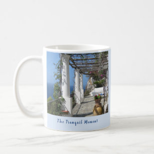 Tranquillity Serenity Terrace Capri Mother's Day   Coffee Mug