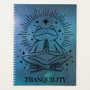 Tranquillity Yoga Frog Planner