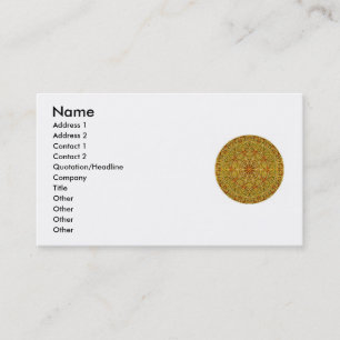Tranquillity - Zen Buddhist inspired Business Business Card