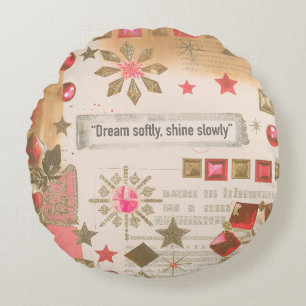 Tranquilly Slow Day – Light Edition Round Pillow