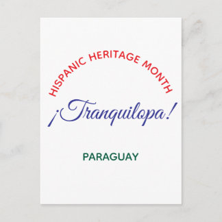 Tranquilopa! Paraguay Postcard
