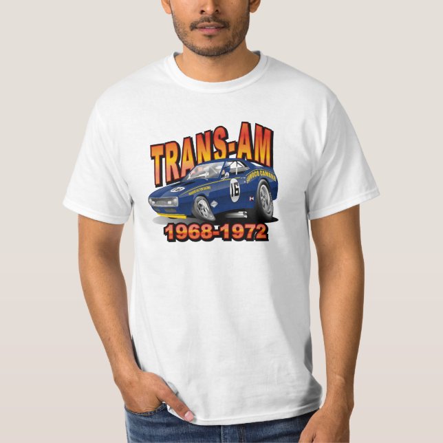 Trans-Am Racing Camaro T-Shirt (Front)