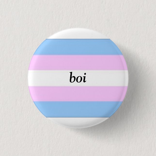 Trans Boi Button (Front)