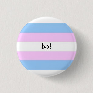 Trans Boi Button