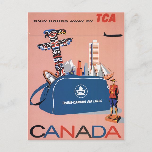 Trans-Canada Air Lines Postcard (Front)