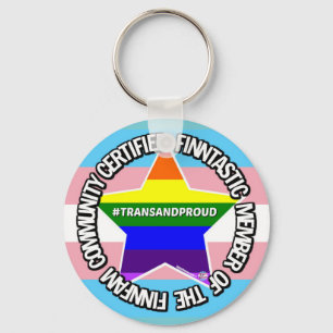 (Trans) Certified FinnFam Member Keyring