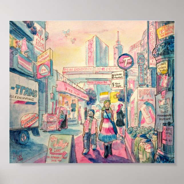 Trans City Poster (Front)