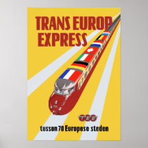 Trans Europe Express travel poste