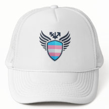 Trans Flag Ball cap