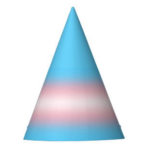Trans Flag Party Hat