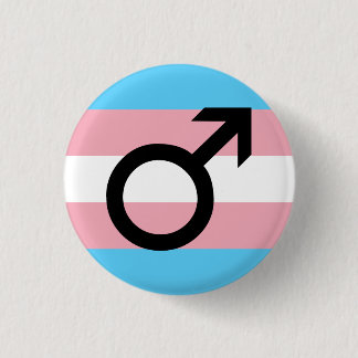 Trans Guy Pride 3 Cm Round Badge