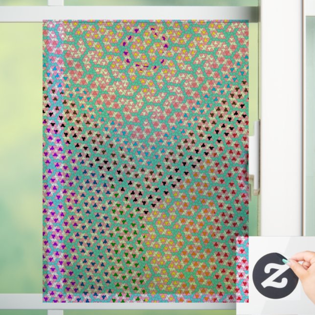 Trans Hat Progress Pride Flag Window Cling (Home)