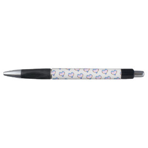 Trans Heart Pattern Pen