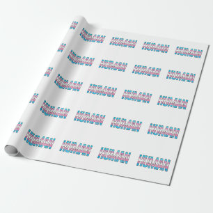 Trans Human Wrapping Paper