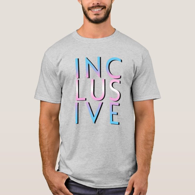 Trans Inclusive Colours T-Shirt (Front)
