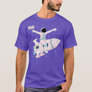 Trans Pride Astronaut Transgender T-Shirt
