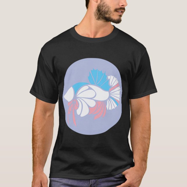 Trans pride betta T-Shirt (Front)