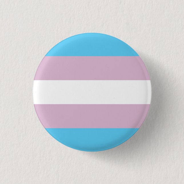 Trans Pride button (Front)