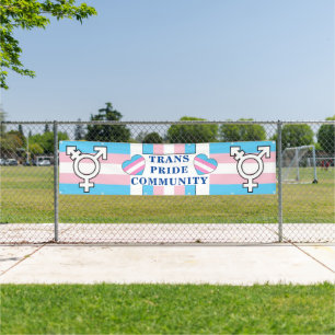 Trans Pride Community Parade Banner
