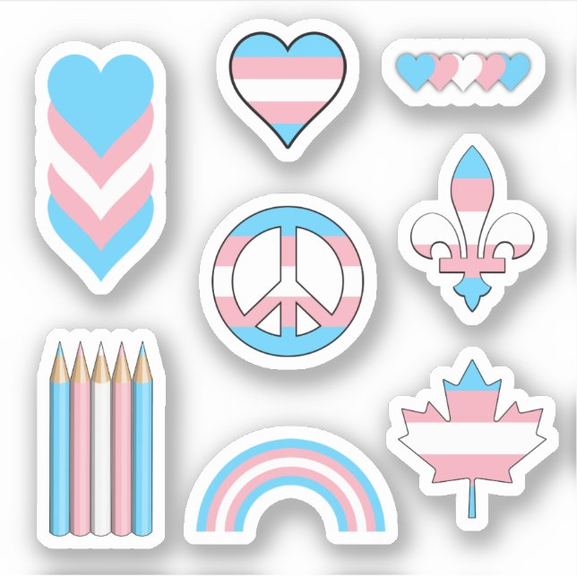 Trans Pride Designs II (Front)