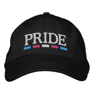 Trans Pride Embroidered Hat