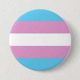 Trans Pride Flag 7.5 Cm Round Badge
