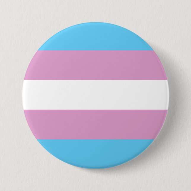 Trans Pride Flag 7.5 Cm Round Badge (Front)