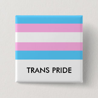 Trans Pride Flag Button