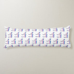 Trans Pride Flag Chai Body Cushion