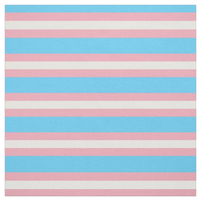 Trans Pride Flag Fabric (Swatch)