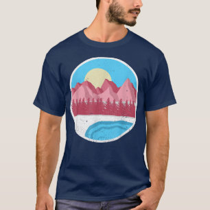 Trans Pride Flag Landscape Support Human Rights590 T-Shirt