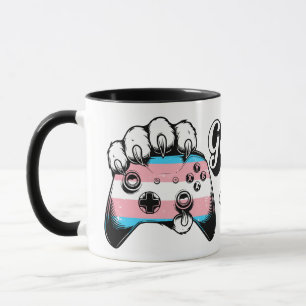 Trans Pride Game On Tiger Paw Controller Mug 2026