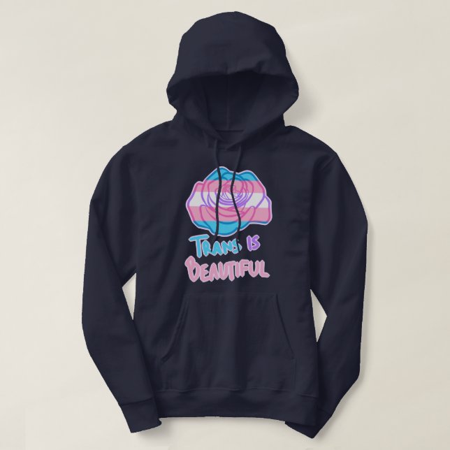 Trans Pride Hoodie (Design Front)