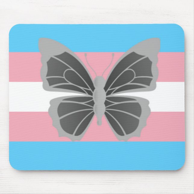 Trans Pride Mouse Mat (Front)