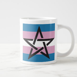 TRANS PRIDE PENTAGRAM MUG