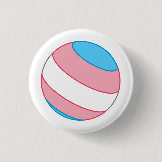 Trans Pride Sphere 3 Cm Round Badge