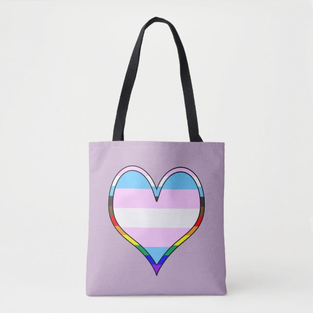 Trans Pride Tote Bag (Front)