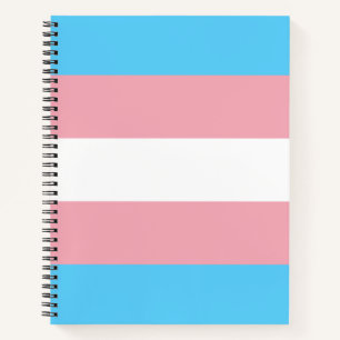 Trans Pride (Transgender Pride) Flag Notebook