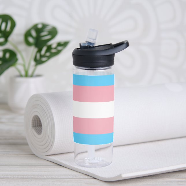 Trans Pride! Water Bottle (Yoga)
