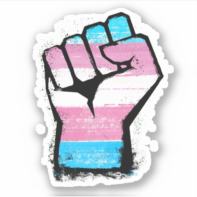 Trans Protest Fist (Front)