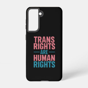 Trans Right Are Human Rights Transgender Pride Samsung Galaxy Case