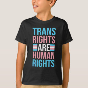 Trans Rights Are Human Rights Pride Month T-Shirt
