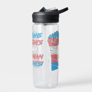 Trans Rights Are Human Rights Water Bottle
