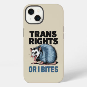 Trans Rights Or I Bites Gay Funny Lgbtq Pride iPhone 13 Case