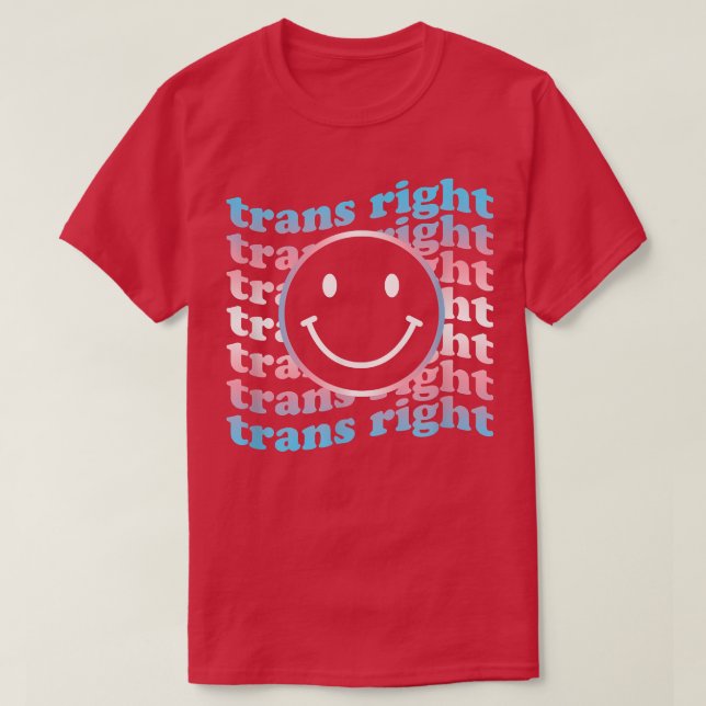 Trans Rights Trangenger  T-Shirt (Design Front)