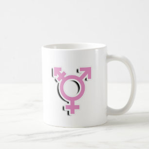 TRANS SYMBOL 3D COFFEE MUG