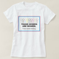 Trans Women Are Women Woman Symbol Stick Figure