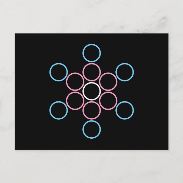 tranSacred circles Postcard (Front)