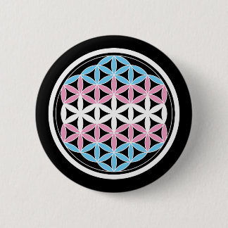 tranSacred geometry 6 Cm Round Badge